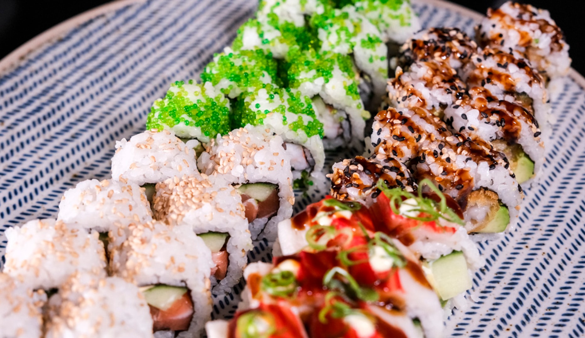 5-stjernet Lækker Sushi | 38 stk. Menu