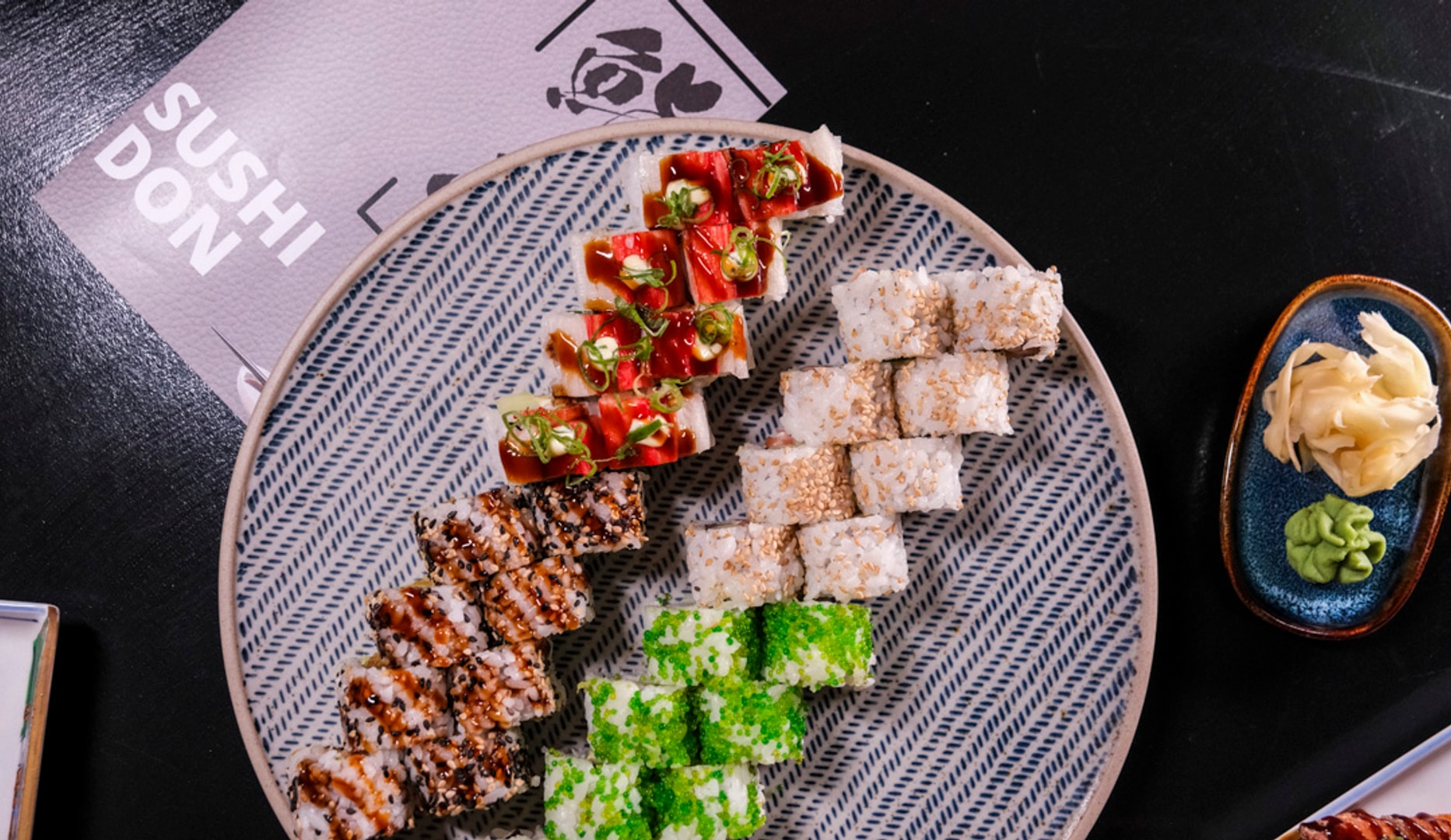 5-stjernet Lækker Sushi | 38 stk. Menu