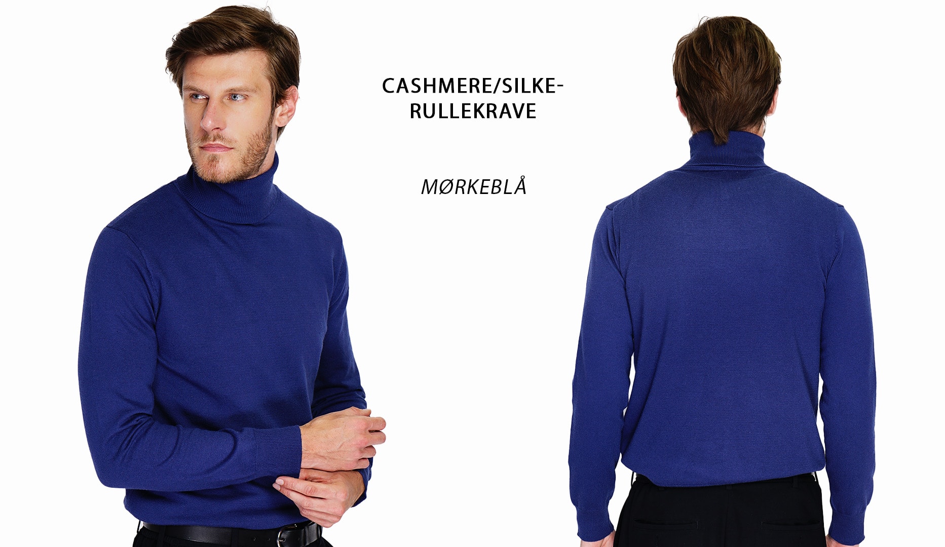 Cashmere-trøjer til mænd | Spar 73 %