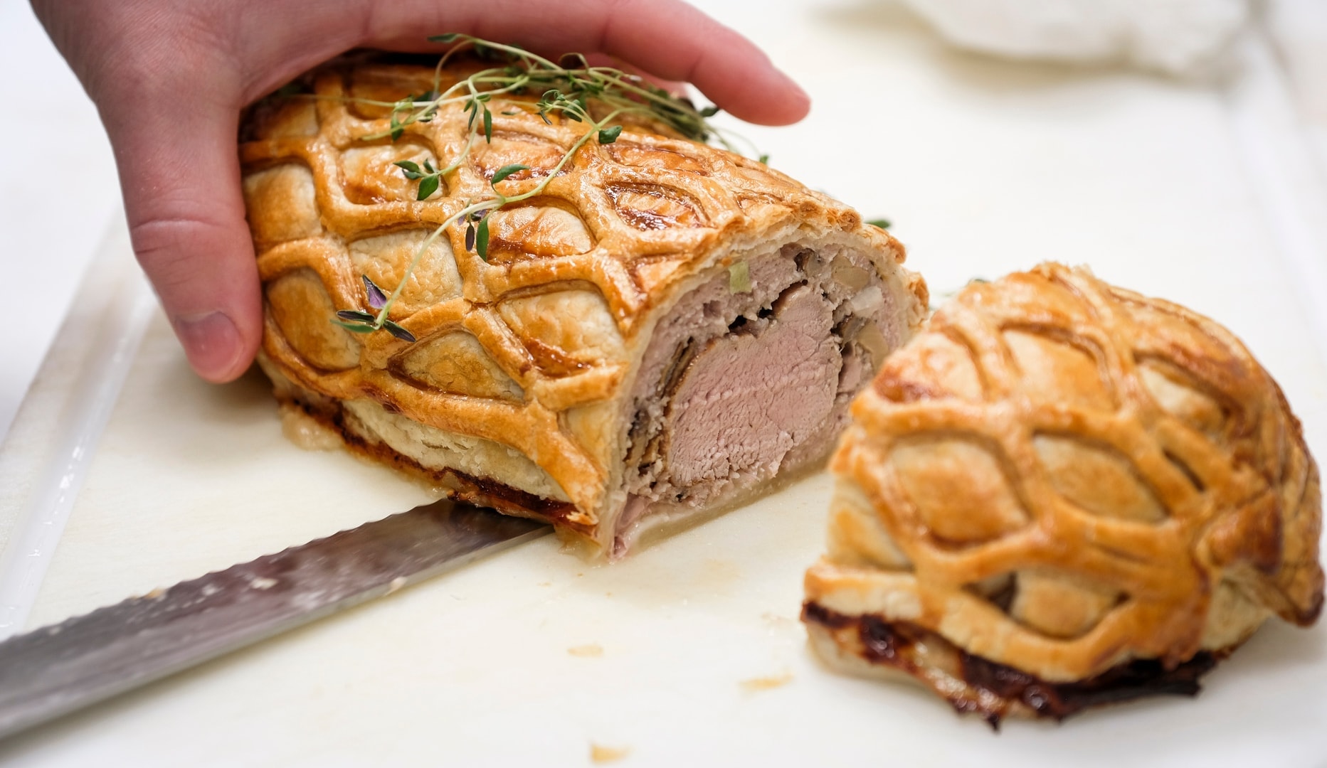 Pork Wellington hos Born & Kolstrup