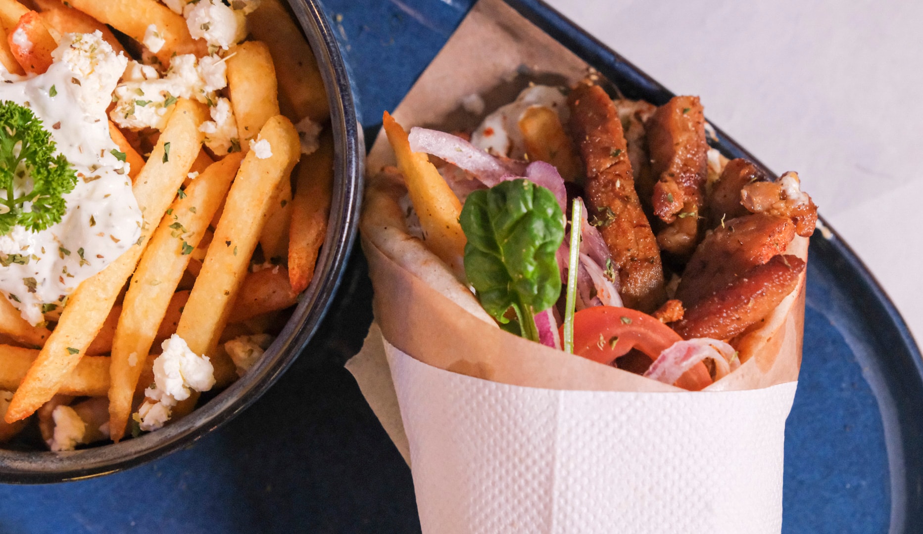 Gyros Combo | The Black Olive