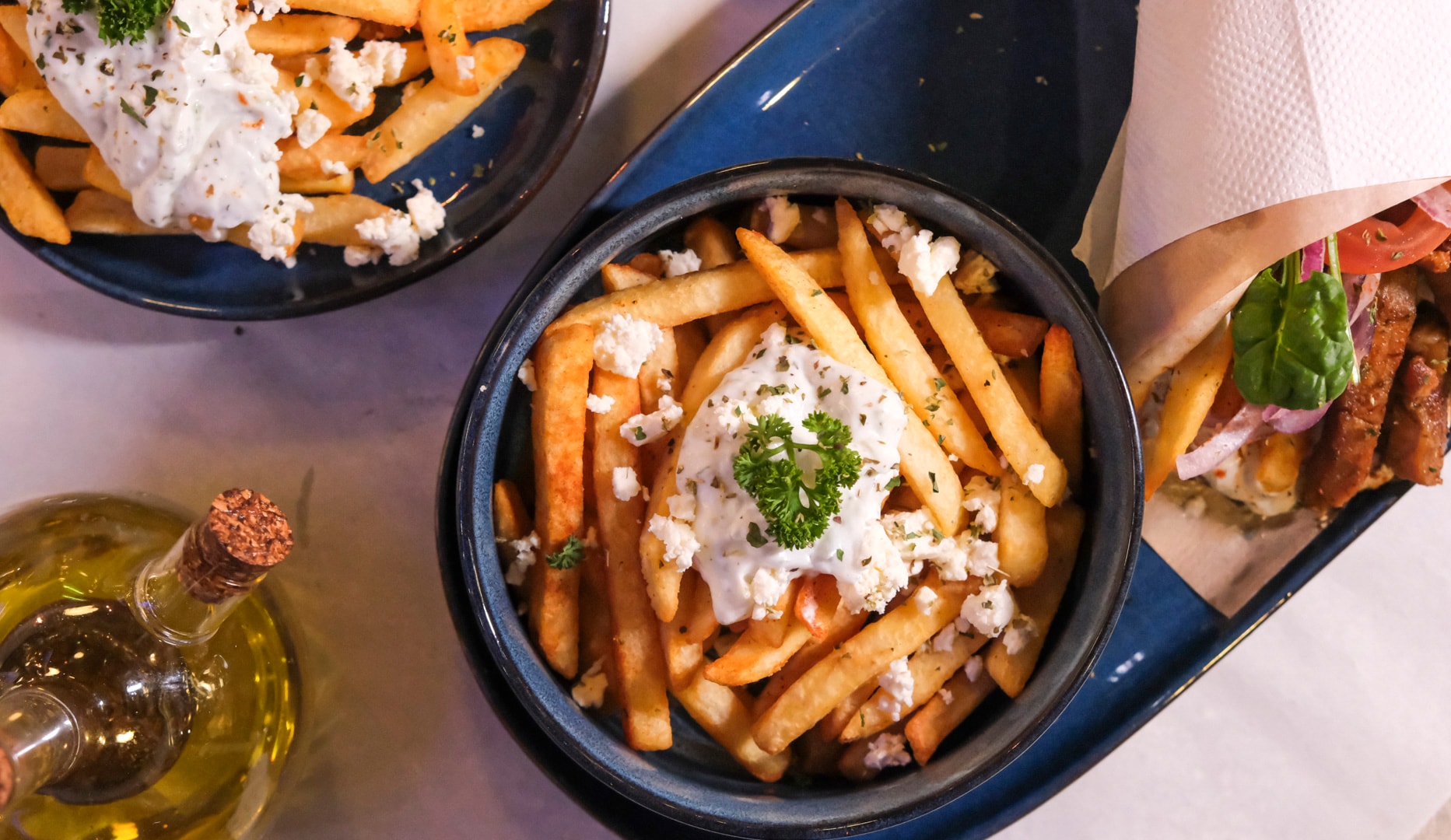 Gyros Combo | The Black Olive
