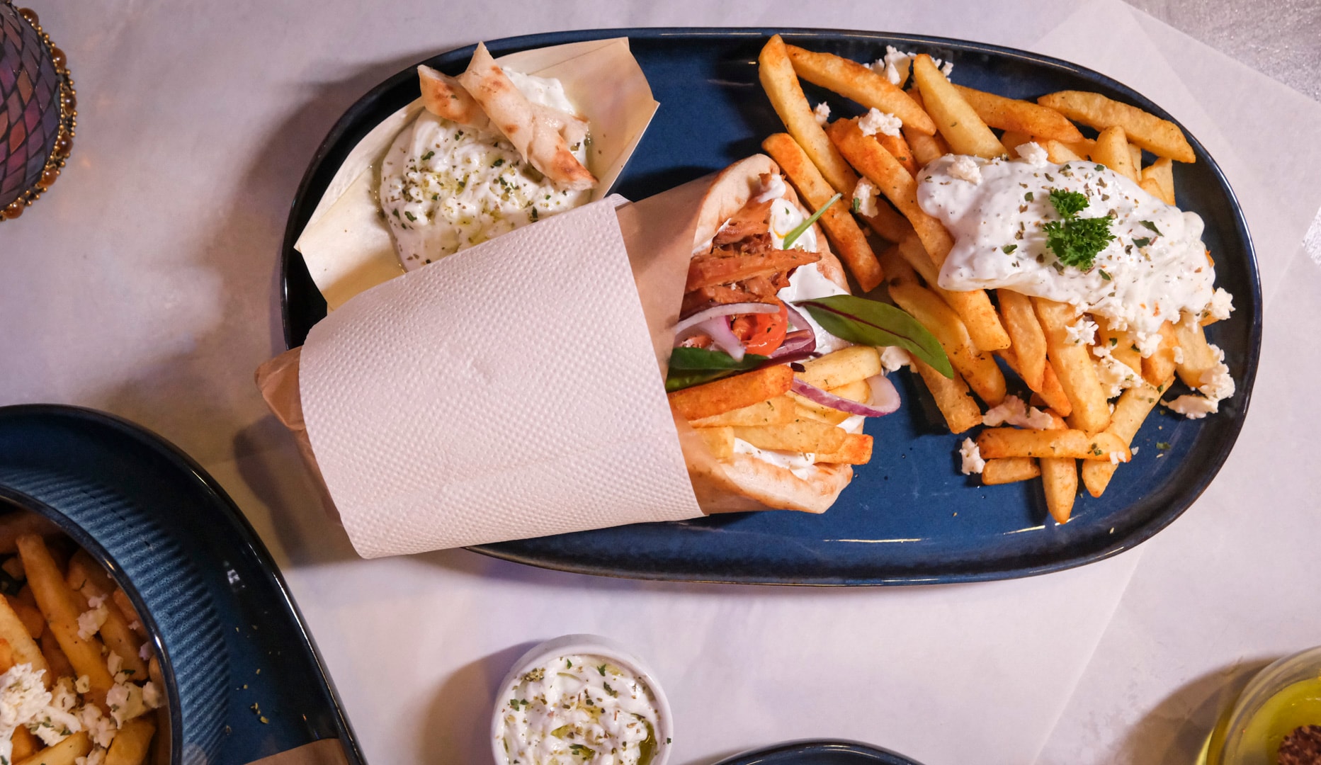 Gyros Combo | The Black Olive