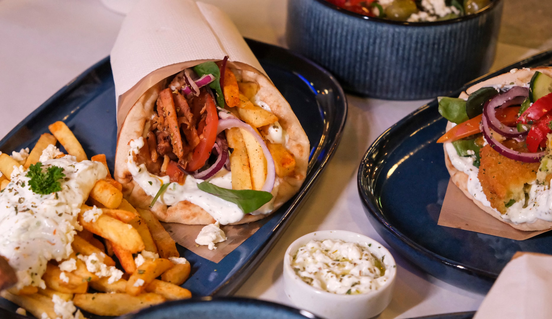 Gyros Combo | The Black Olive