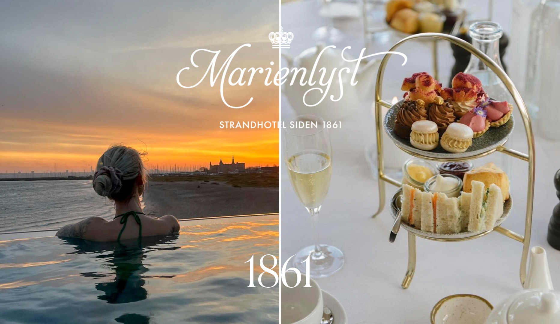 Marienlyst: Pool Club og Afternoon Tea