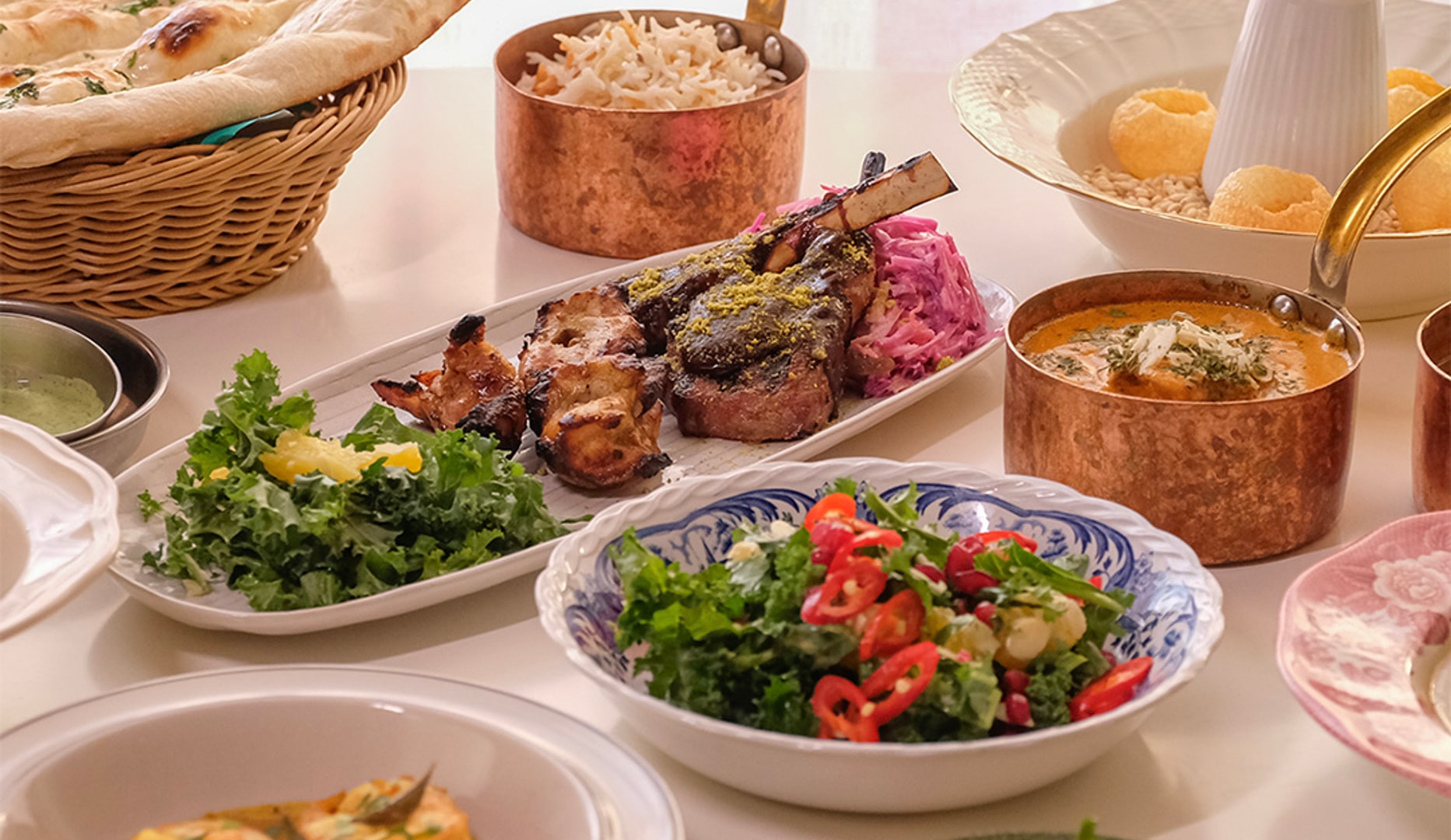 9-retters hos Dhaba Kitchen - Tastingmenu fra Prisvindende TV-Kok ...