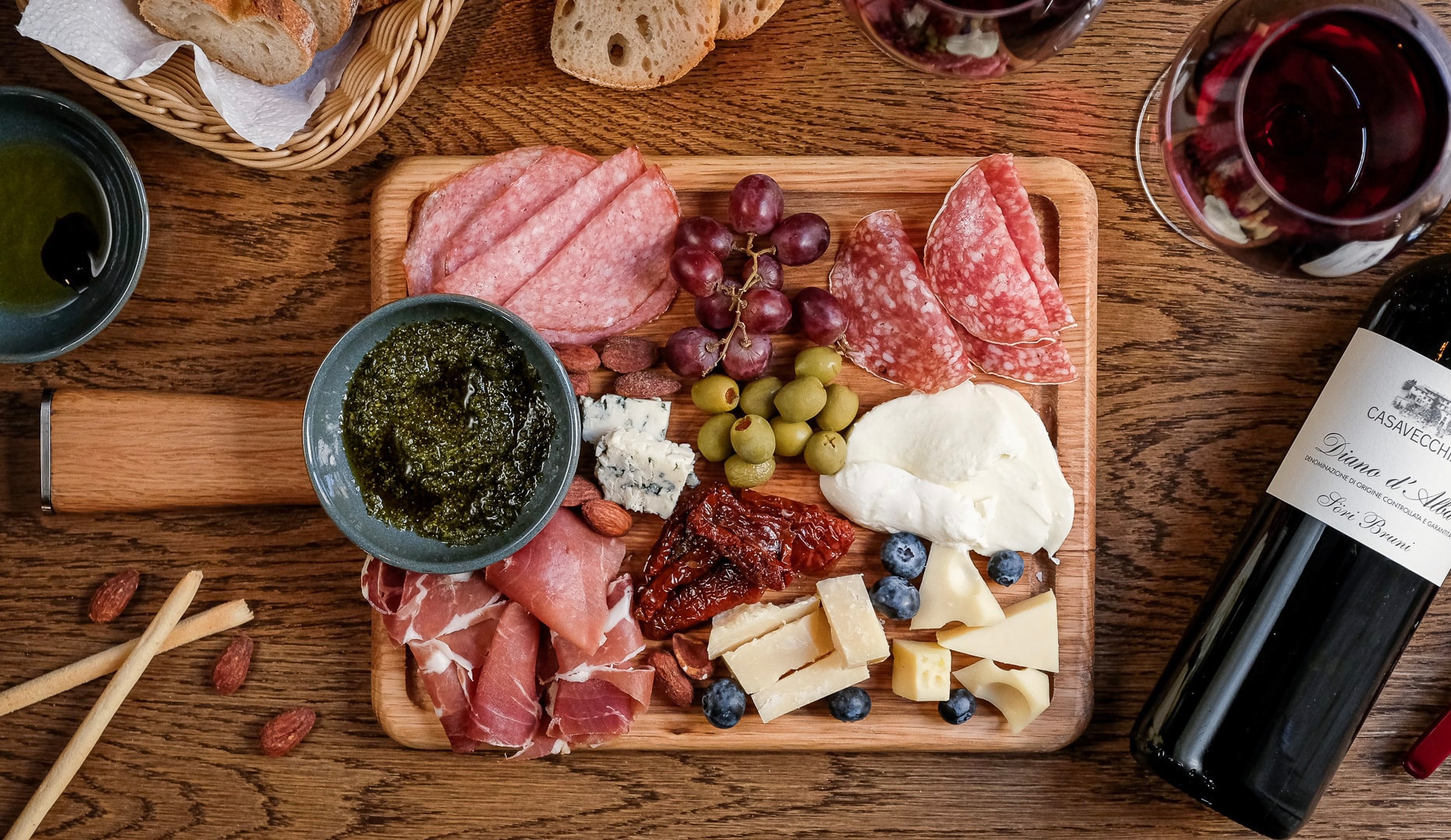 Italienske Smagsoplevelser og Vin