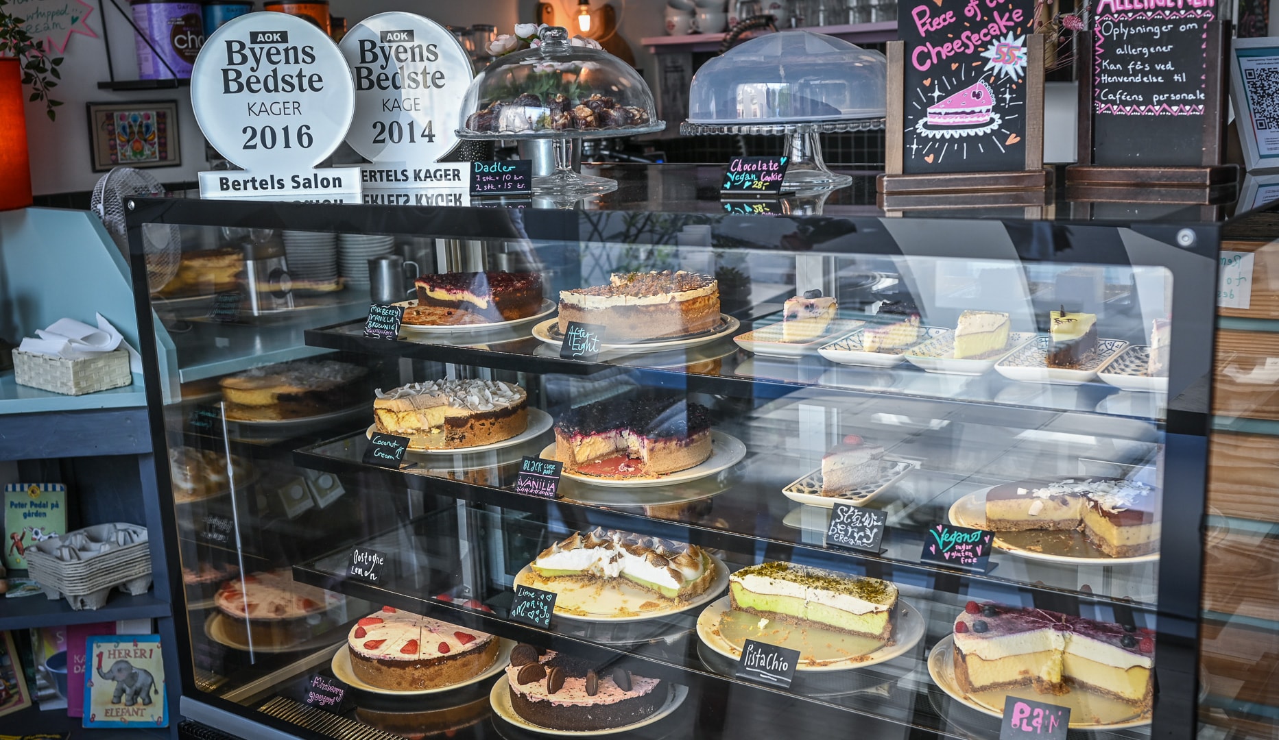 Værdibevis på 100 kr. til Bertels Café