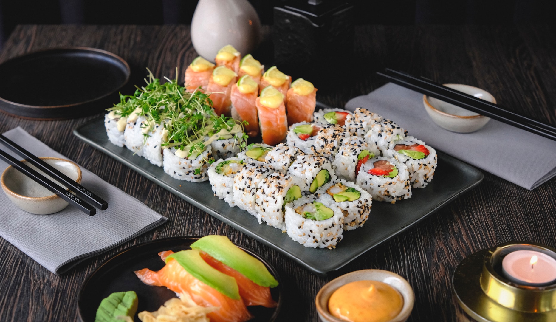 Ny menu hos SUSHI2500 - Spar 47 %