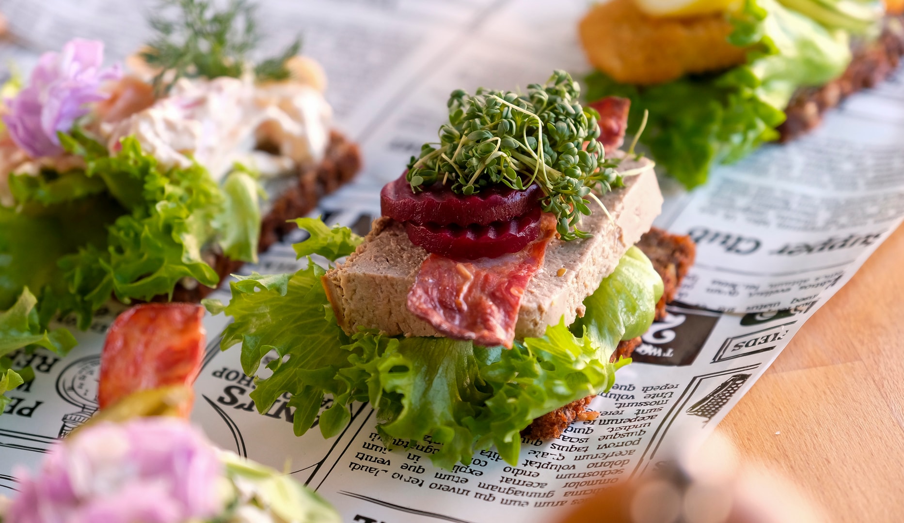 Luksus Smørrebrød - Amiras på Frederiksberg