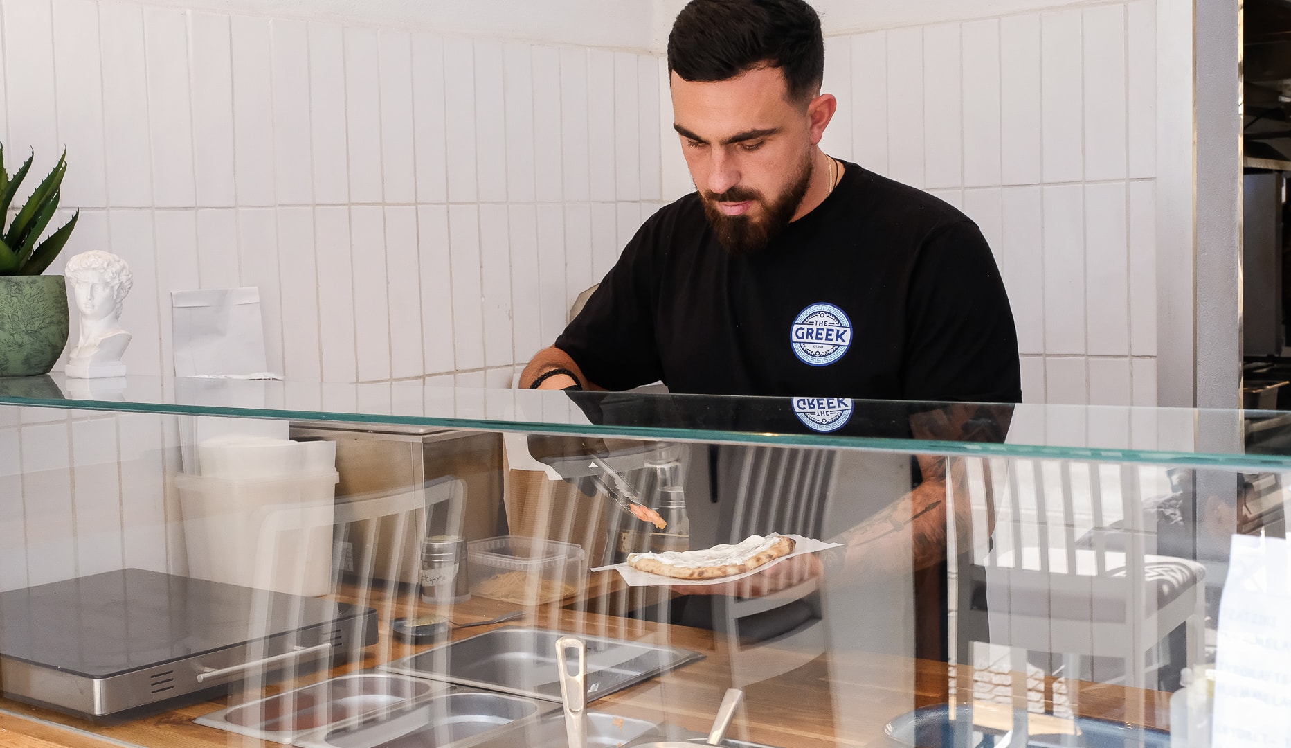 Gyros hos The Greek på Godthåbsvej