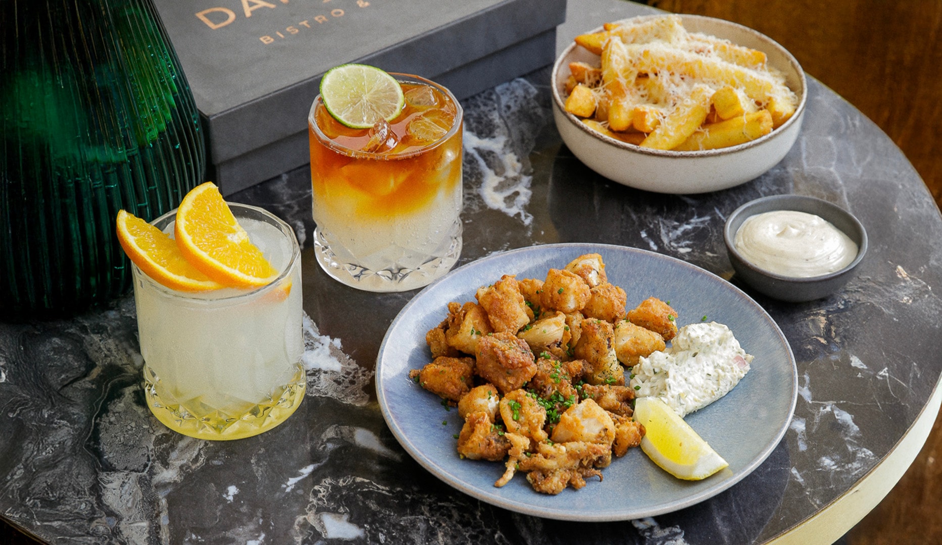 Valgfri Pitcher + Snacks hos Darling