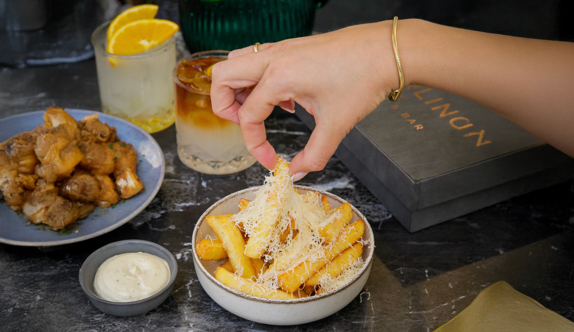 Valgfri Pitcher + Snacks hos Darling