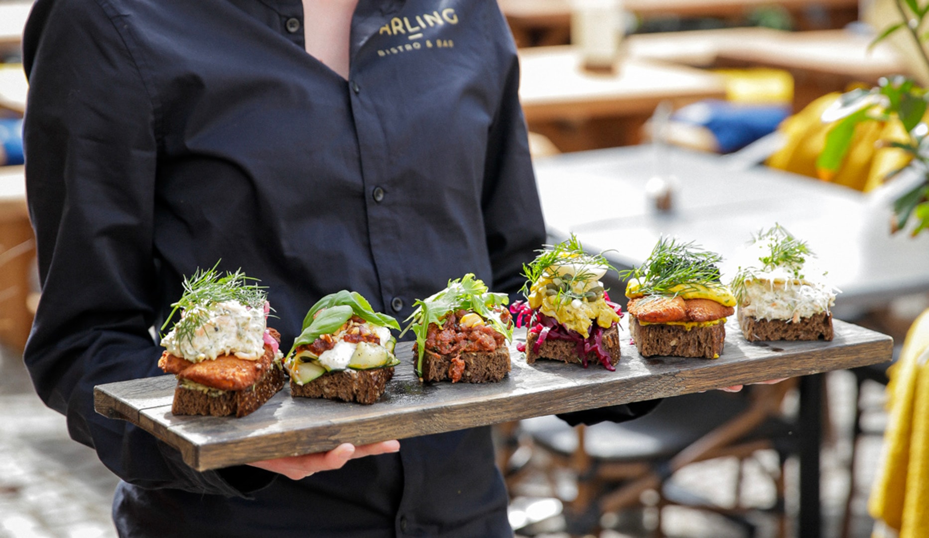 2 stk. Valgfri Smørrebrød hos Darling