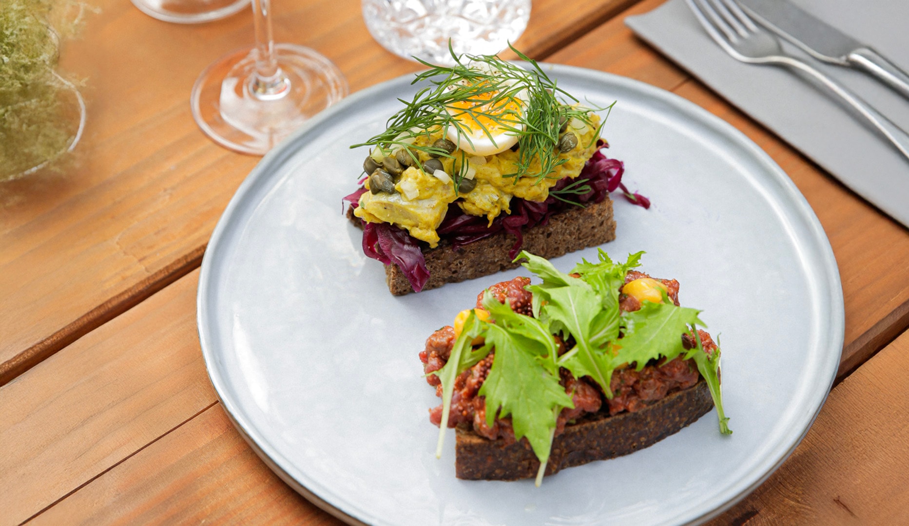 2 stk. Valgfri Smørrebrød hos Darling