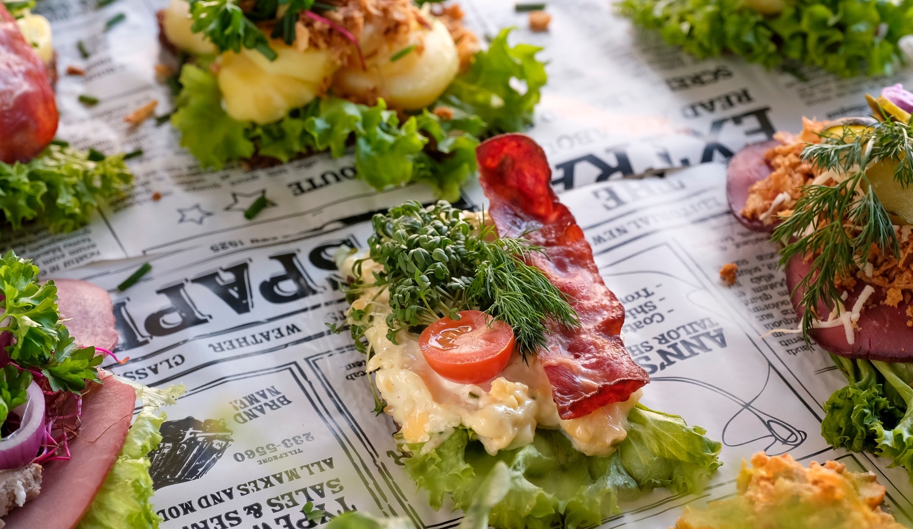 Luksus Håndmadder - Amiras Smørrebrød