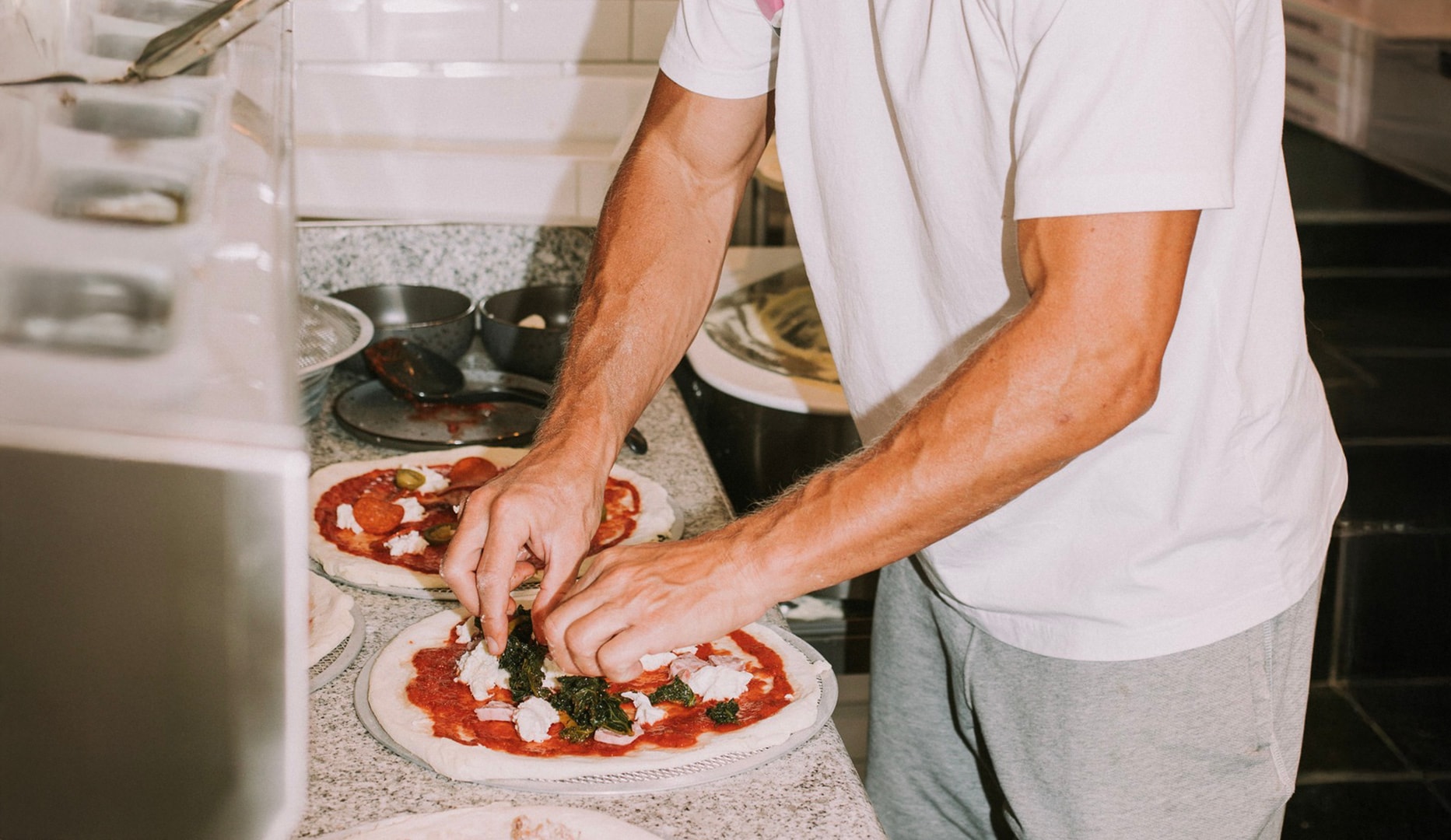 2 for 1 hos Pappa Pizza