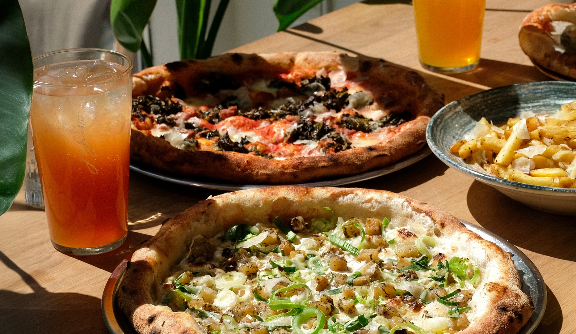 2 for 1 hos Pappa Pizza