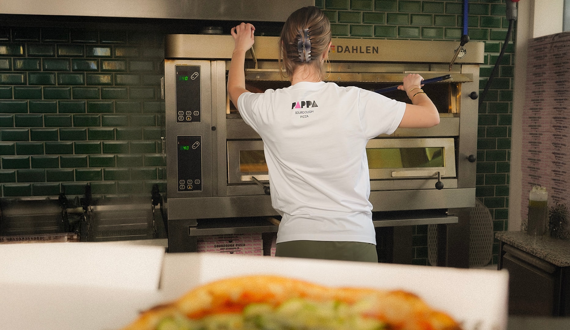 2 for 1 hos Pappa Pizza