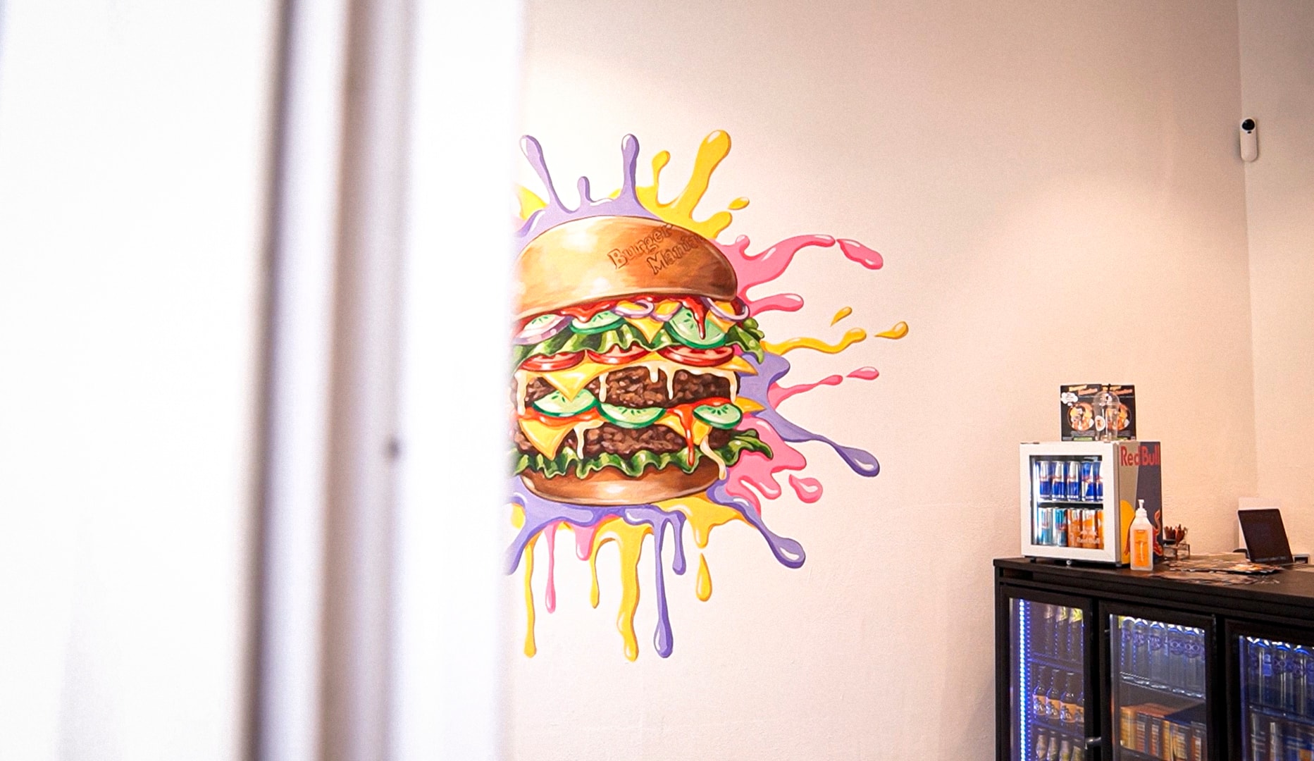 ½ pris på menu hos Burger Maniac