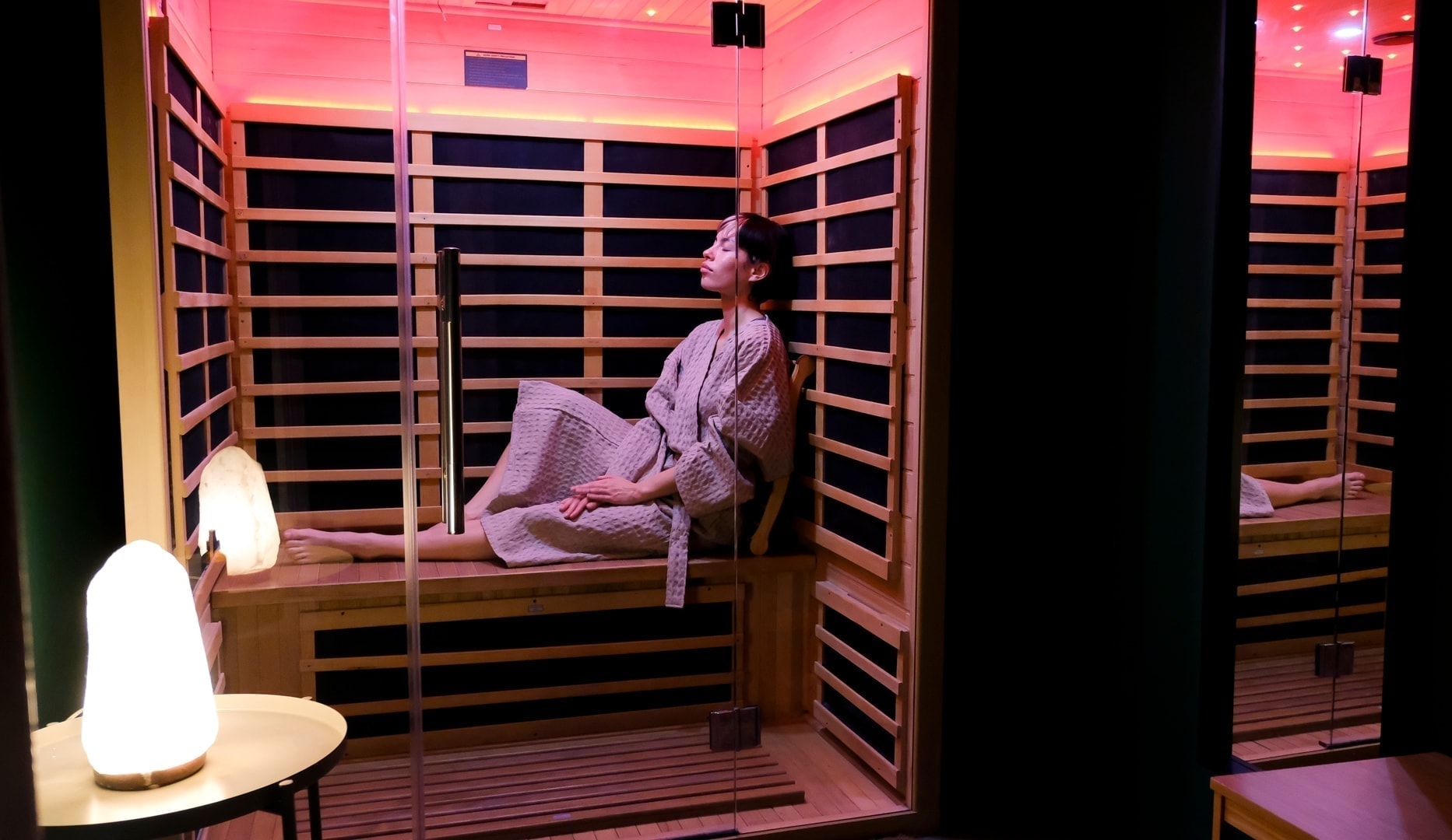 Saltterapi eller Infrarød Sauna