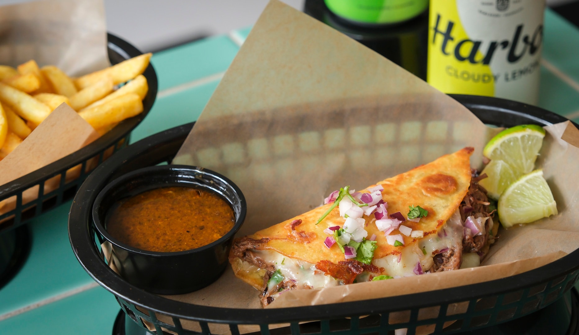 Quesadilla Combo - Sazon Brønshøj