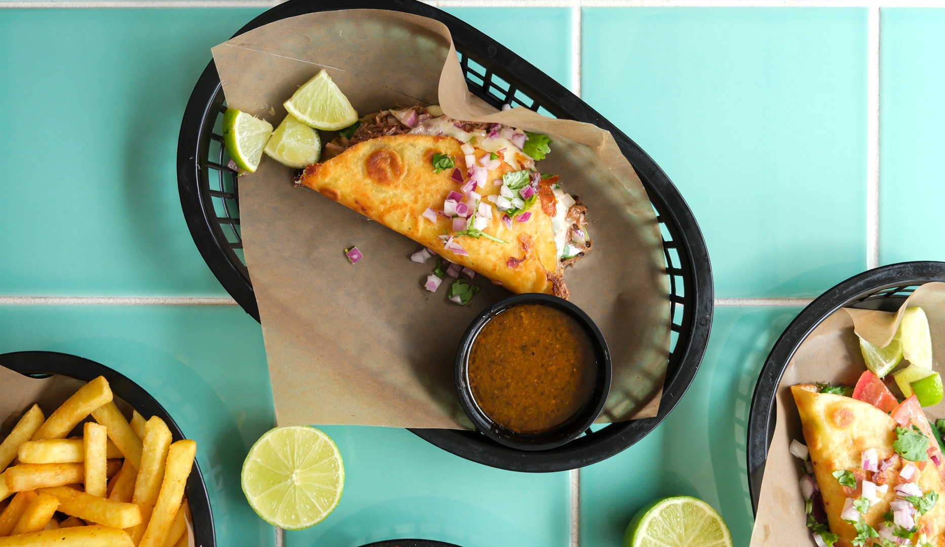 Quesadilla Combo - Sazon Brønshøj