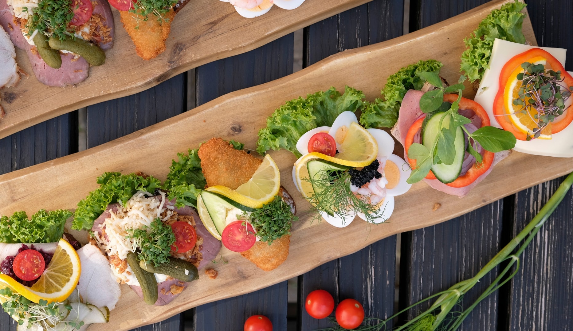 Højfornemme smørrebrød - Spar 50% hos Kejserindens Gryder