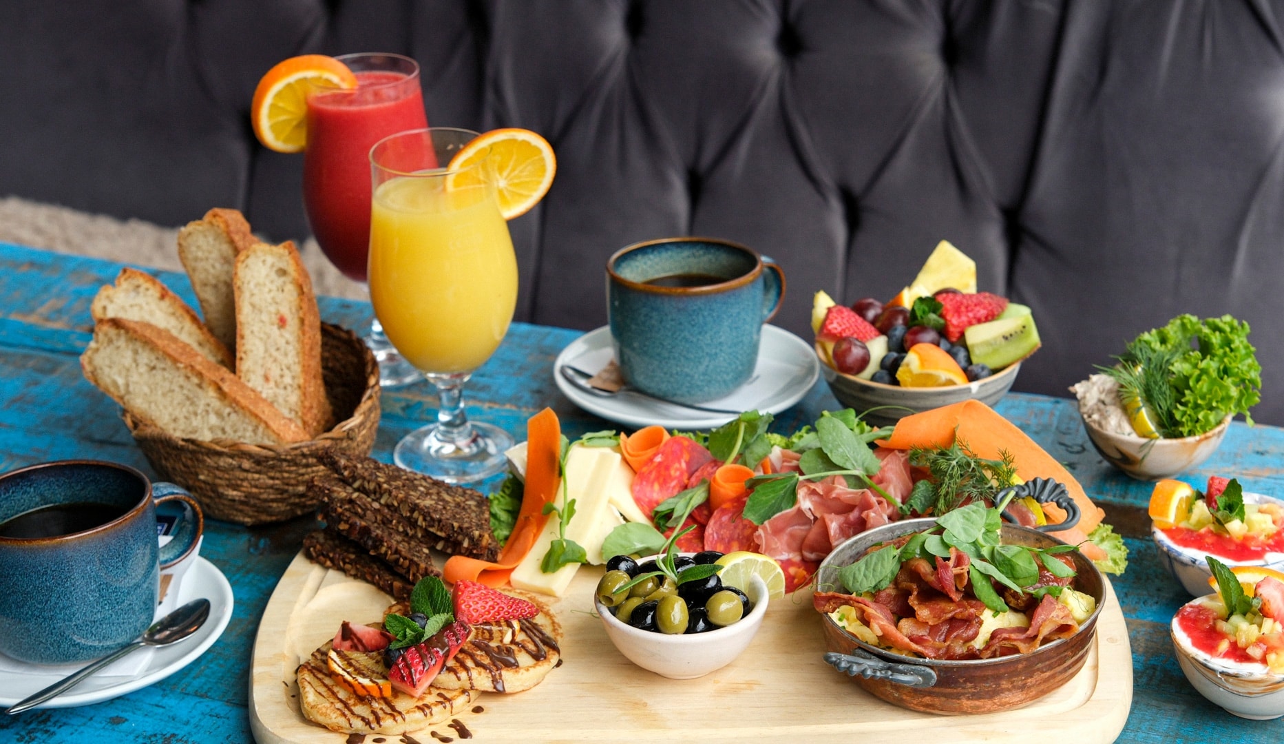 Tapas-Brunch hos Cafe Kaleidoskop, Peter Bangs Vej