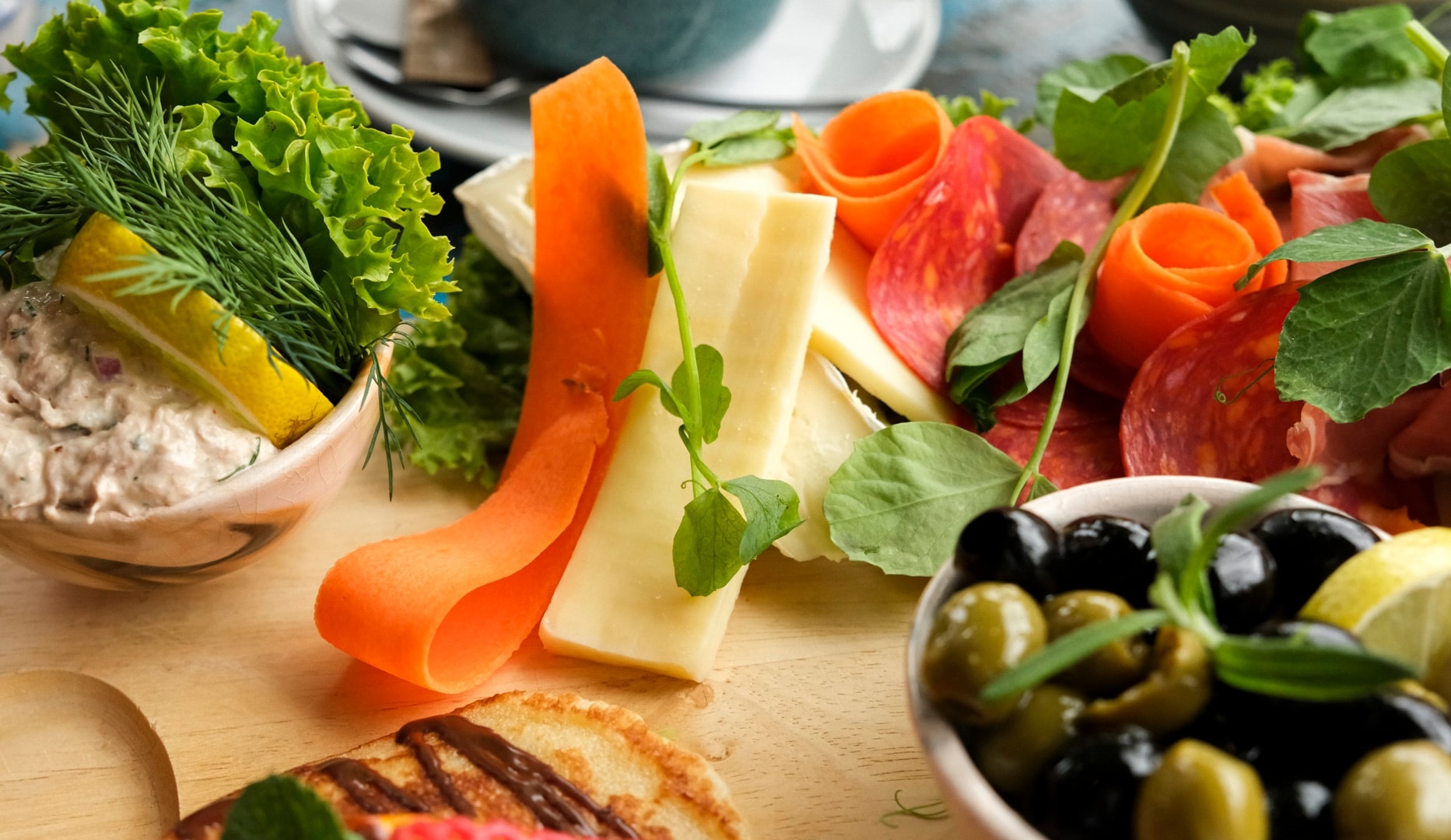 Tapas-Brunch hos Cafe Kaleidoskop, Peter Bangs Vej