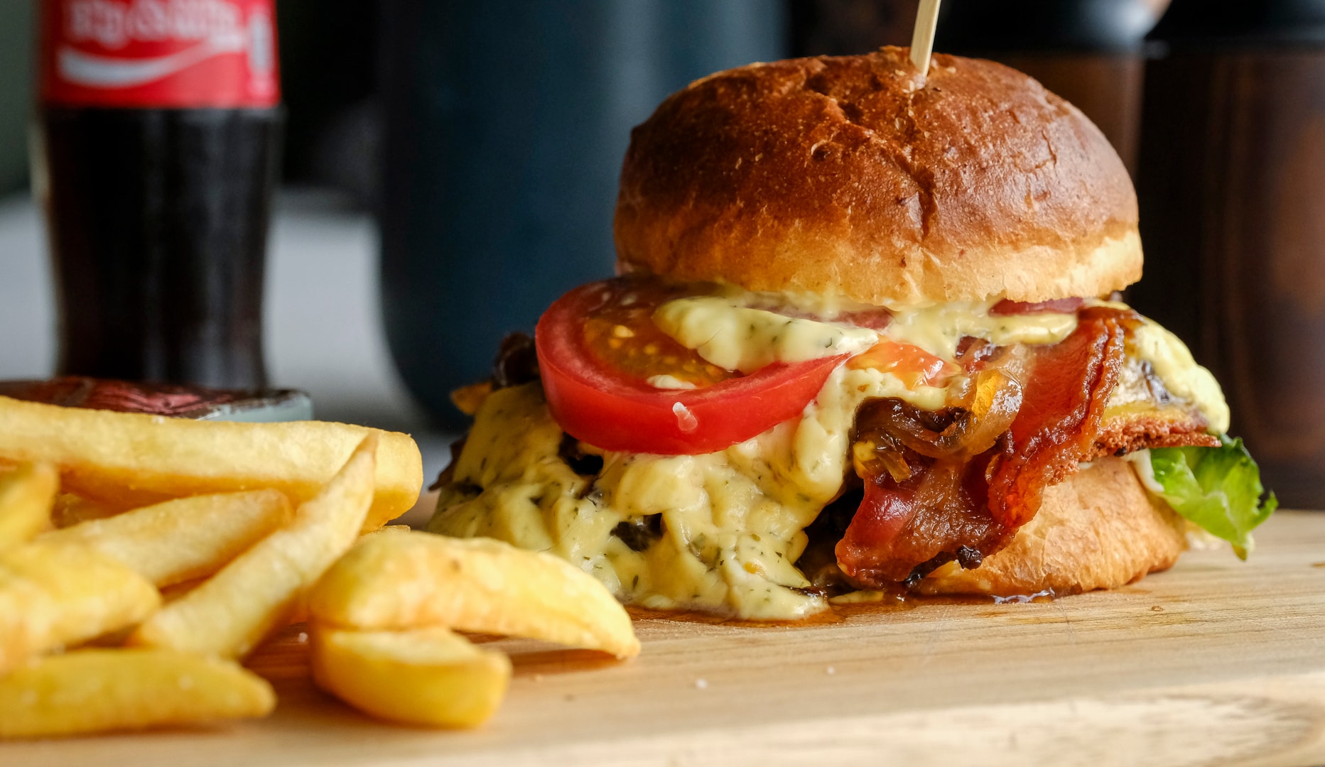 Valgfri Burgercombo inkl. Drikkevare - Spar op til 50 %