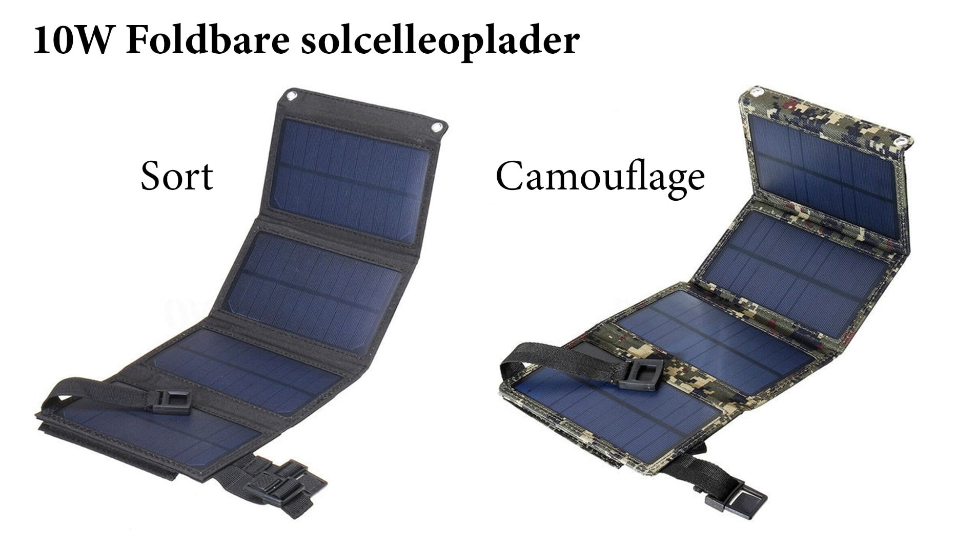 Solcelleoplader el. nødradio m. håndsving