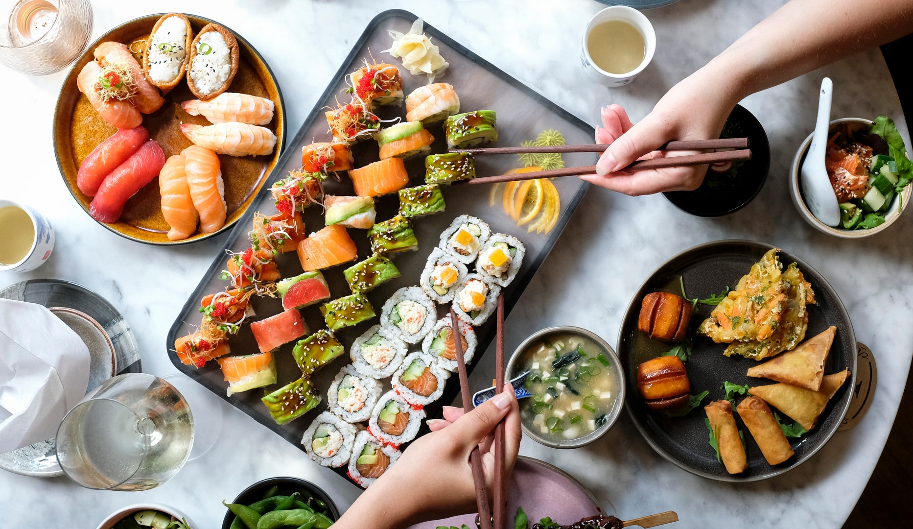 Ad Libitum Sushi hos Ja Dimsum på Amagerbro