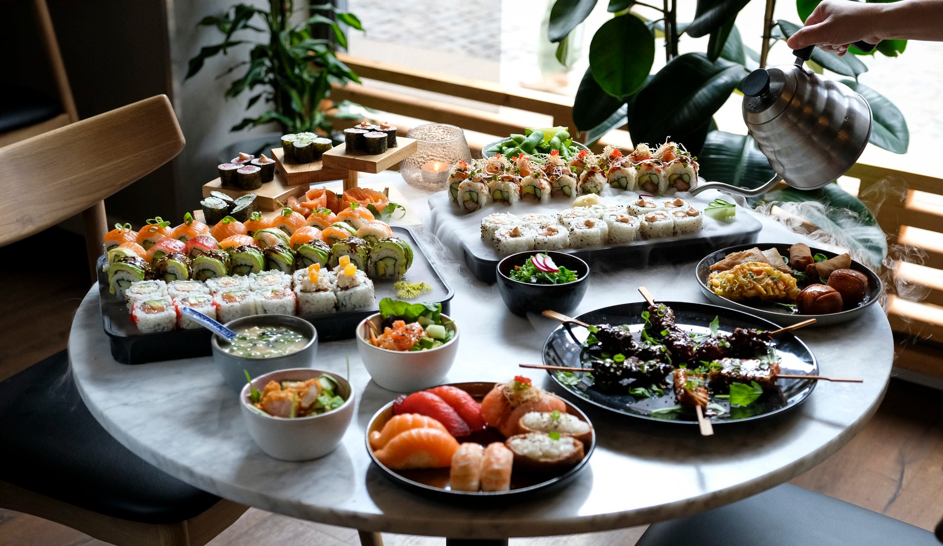 Ad Libitum Sushi hos Ja Dimsum på Amagerbro