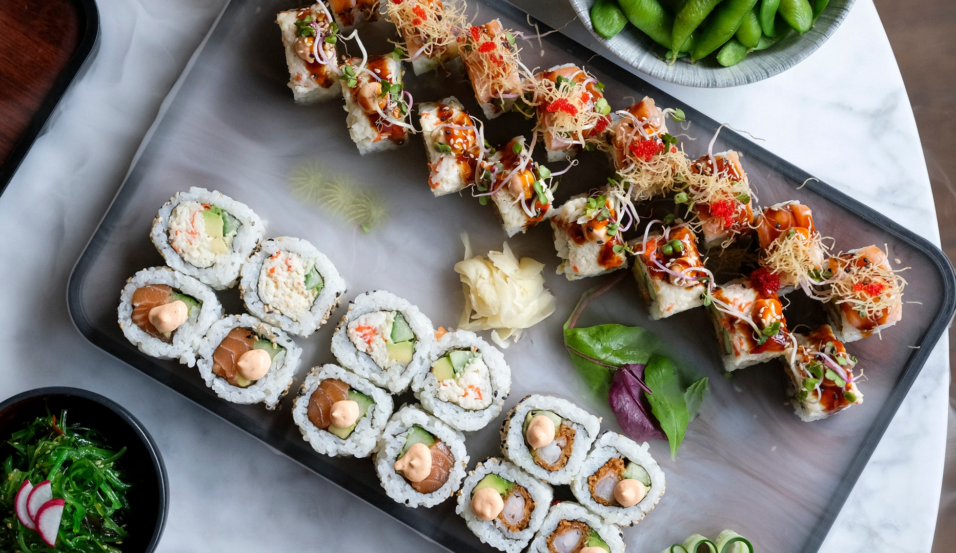 Ad Libitum Sushi hos Ja Dimsum på Amagerbro
