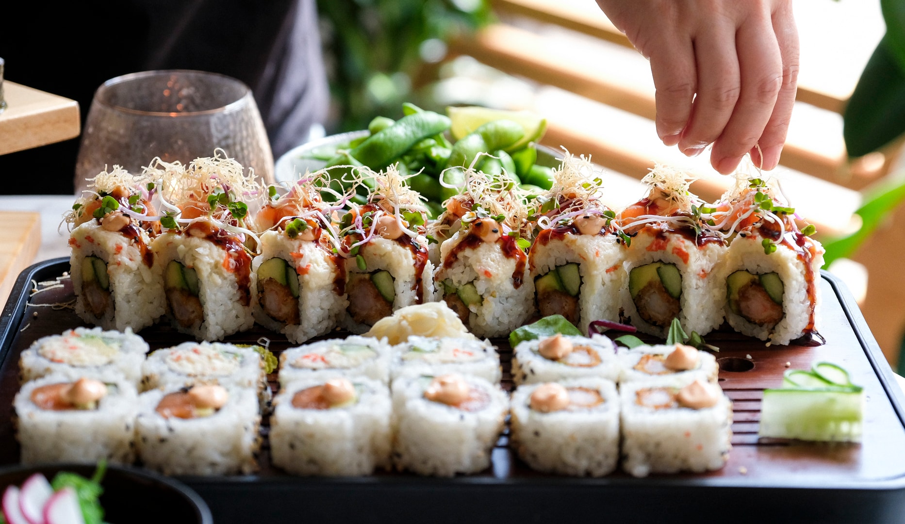 Ad Libitum Sushi hos Ja Dimsum på Amagerbro