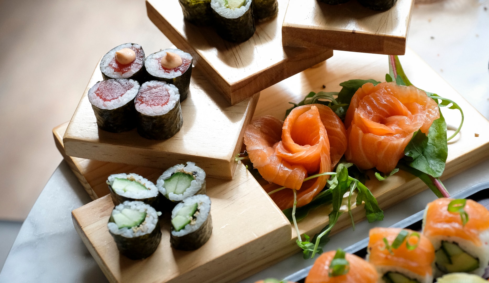 Ad Libitum Sushi hos Ja Dimsum på Amagerbro