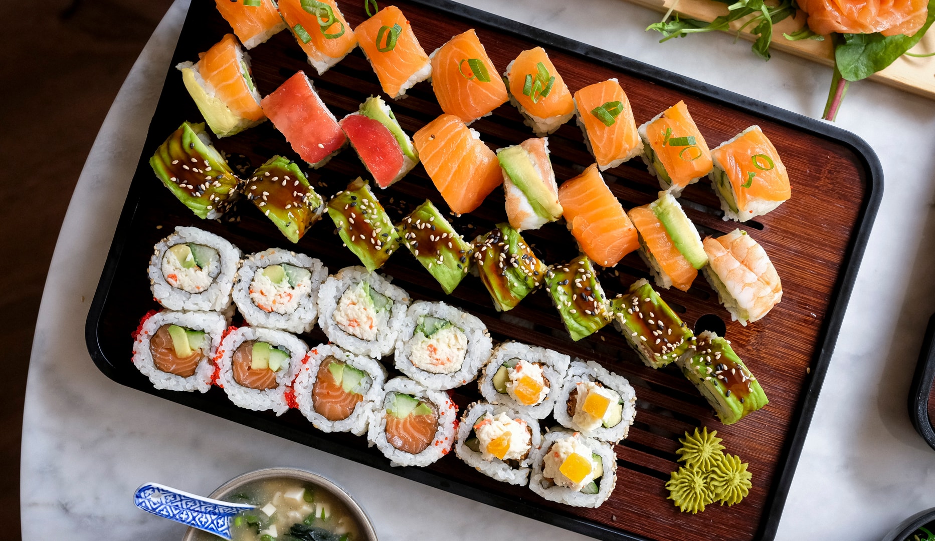 Ad Libitum Sushi hos Ja Dimsum på Amagerbro