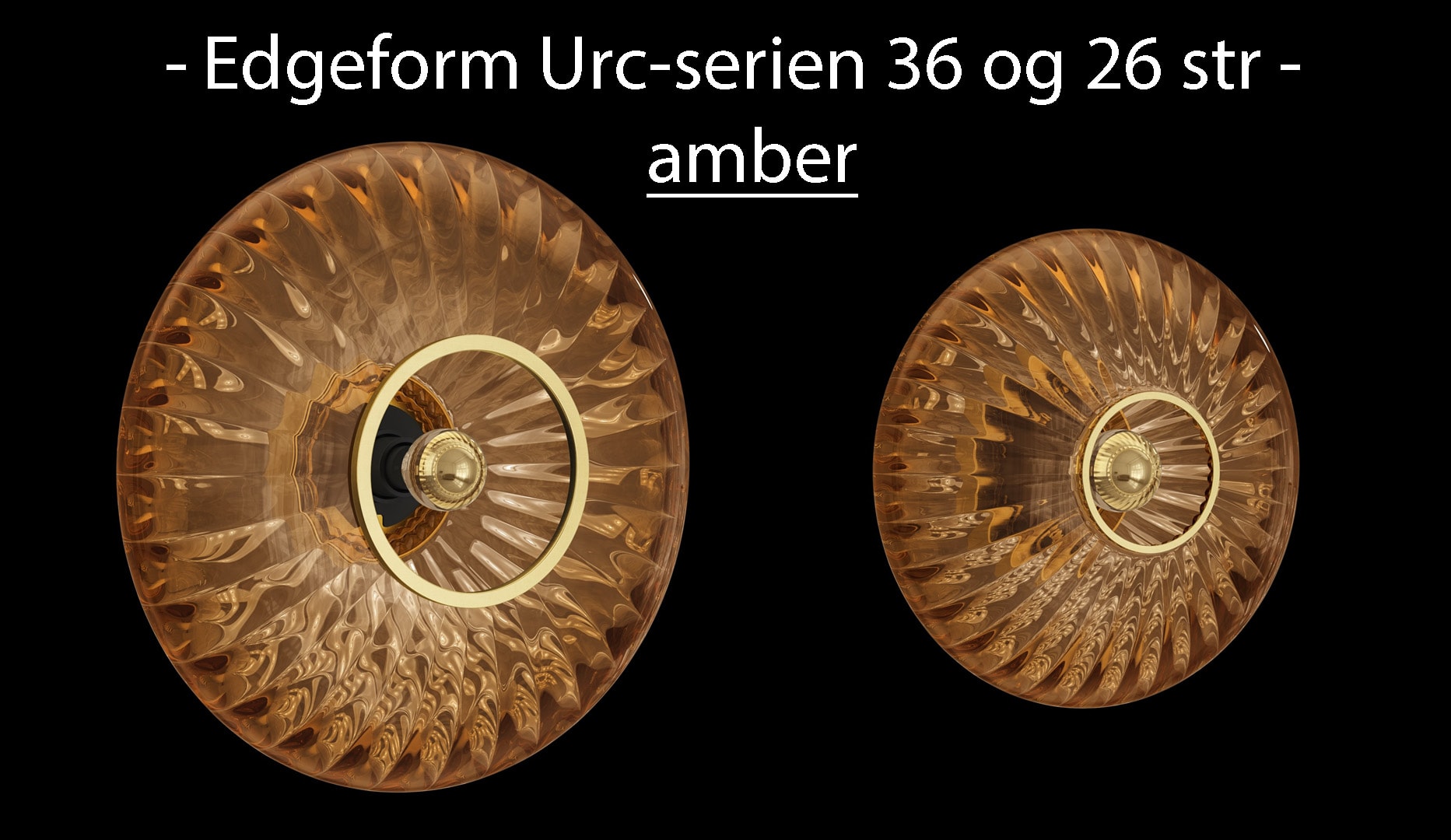 Halv pris på gavekort til Edgeform kvalitetslamper