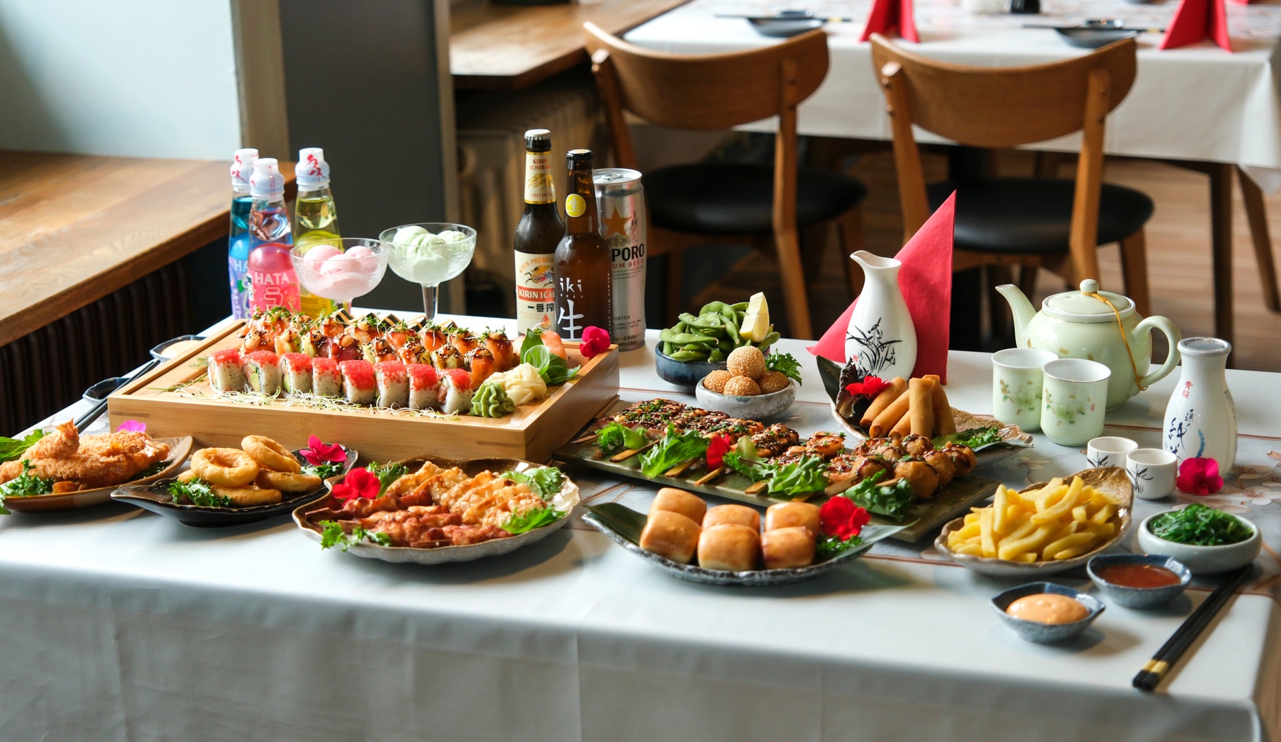 Ad Libitum hos M Sushi - Frederiksberg