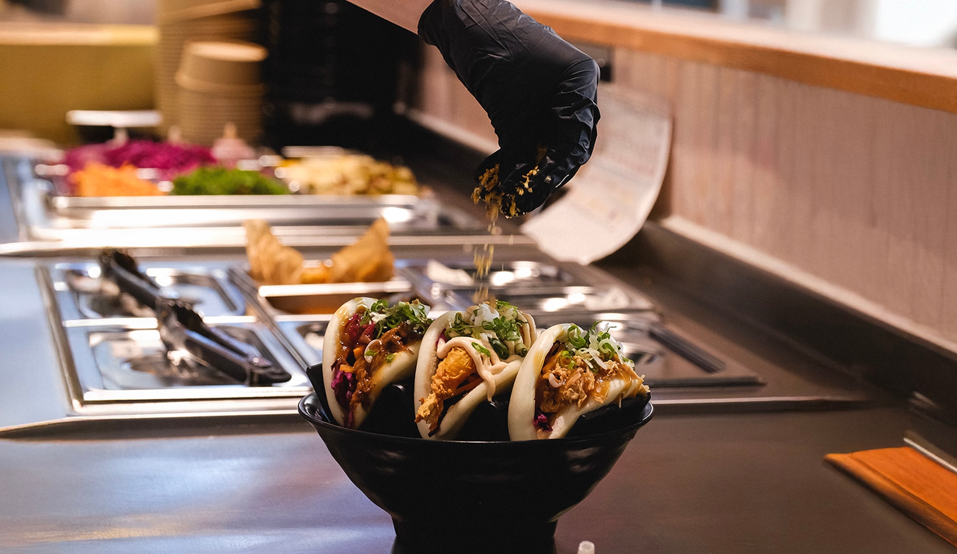 3 valgfrie Bao's hos Poké & Sons