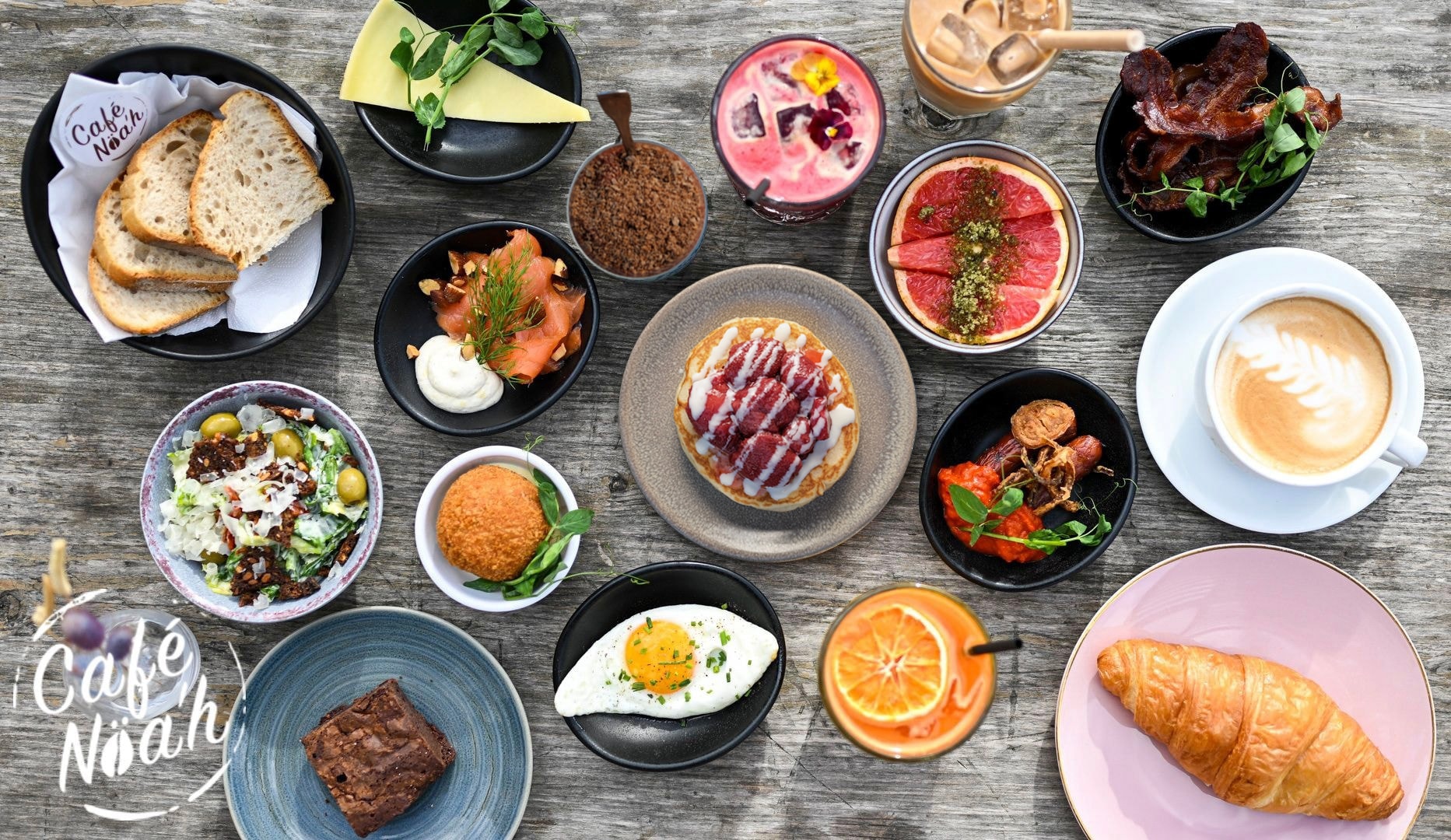 Byg-selv-brunch hos Café Nöah