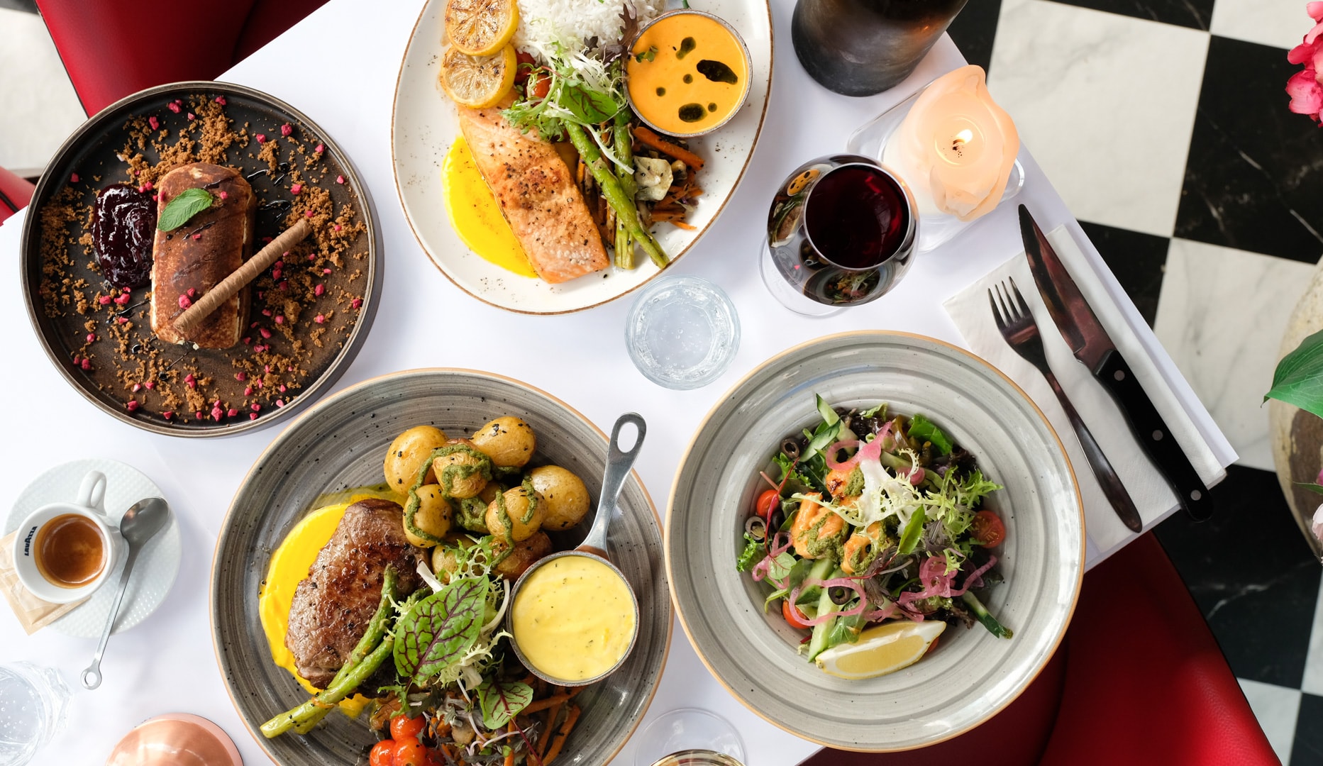 3-retters menu | Kafé Kapers på Østerbro