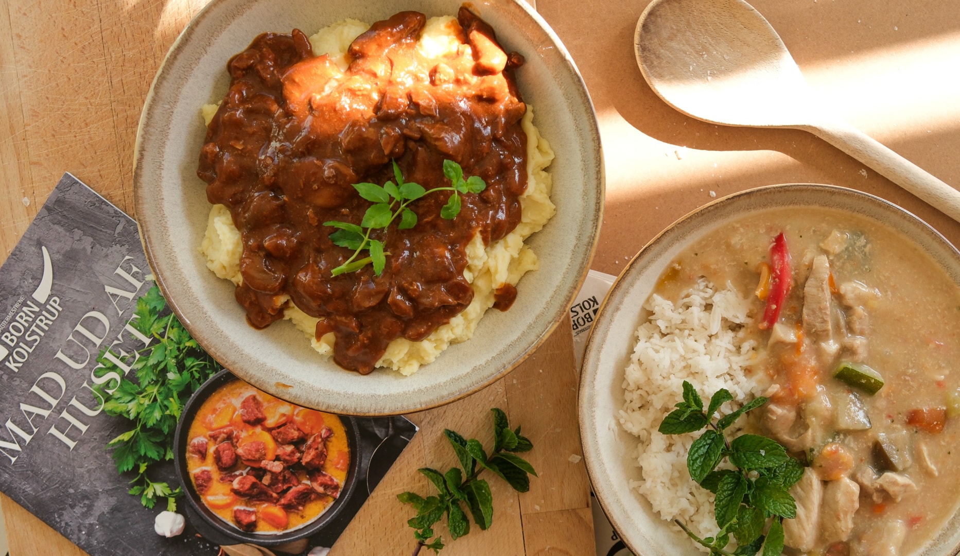 4 Middagsretter fra Born & Kolstrup