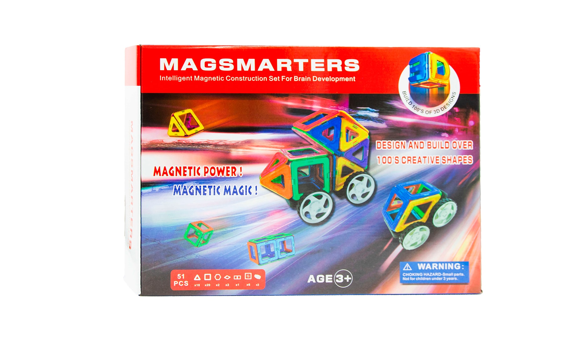 Magsmarters - 2 Slags Byggesæt