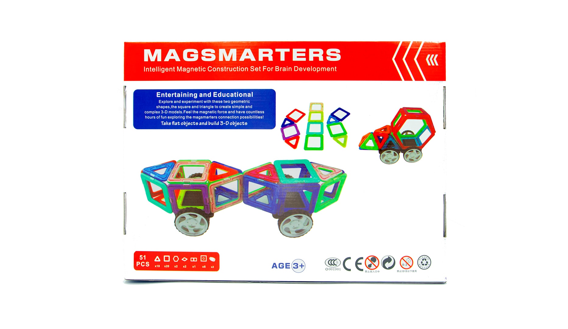 Magsmarters - 2 Slags Byggesæt