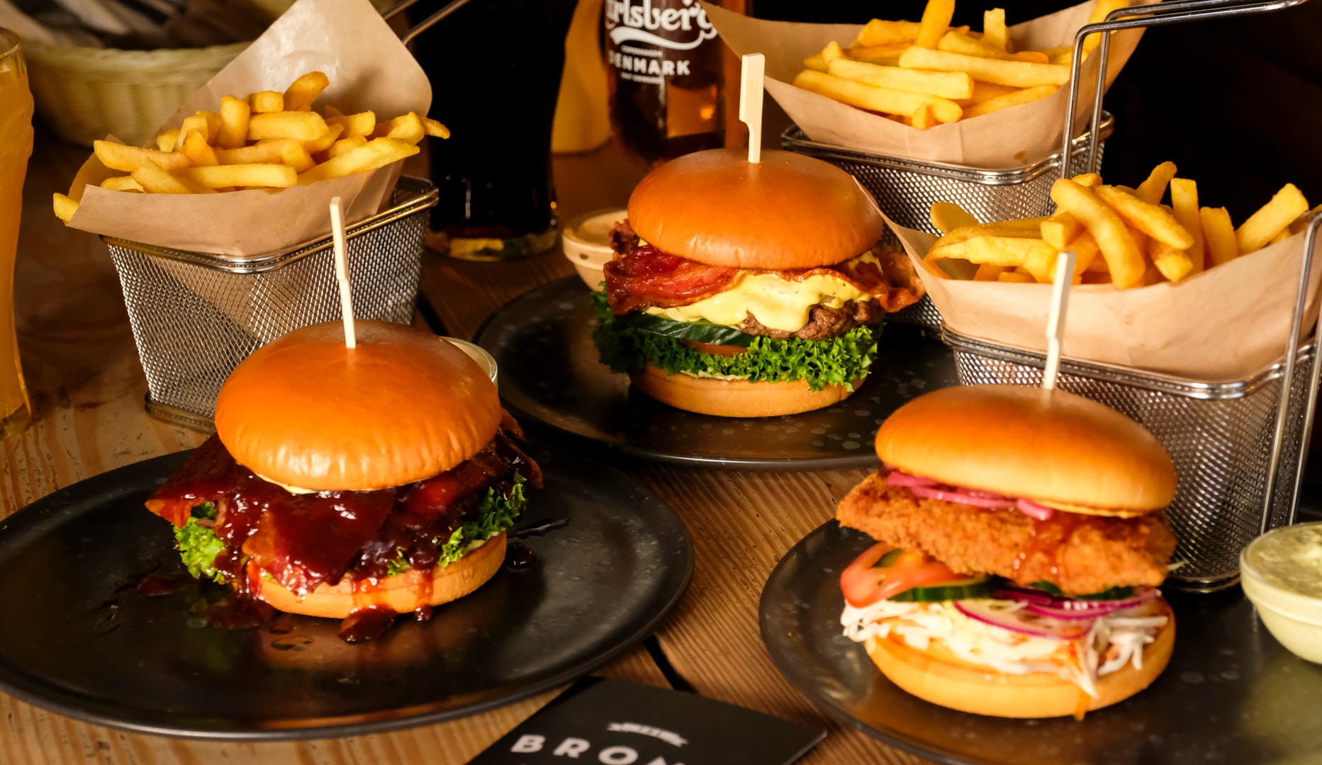Valgfri Burgercombo hos Bronx Burger