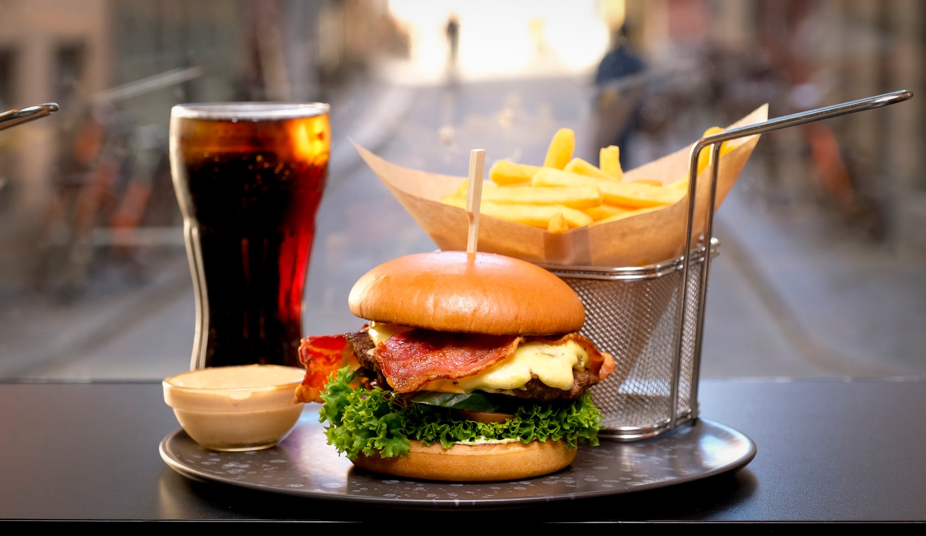 Valgfri Burgercombo hos Bronx Burger