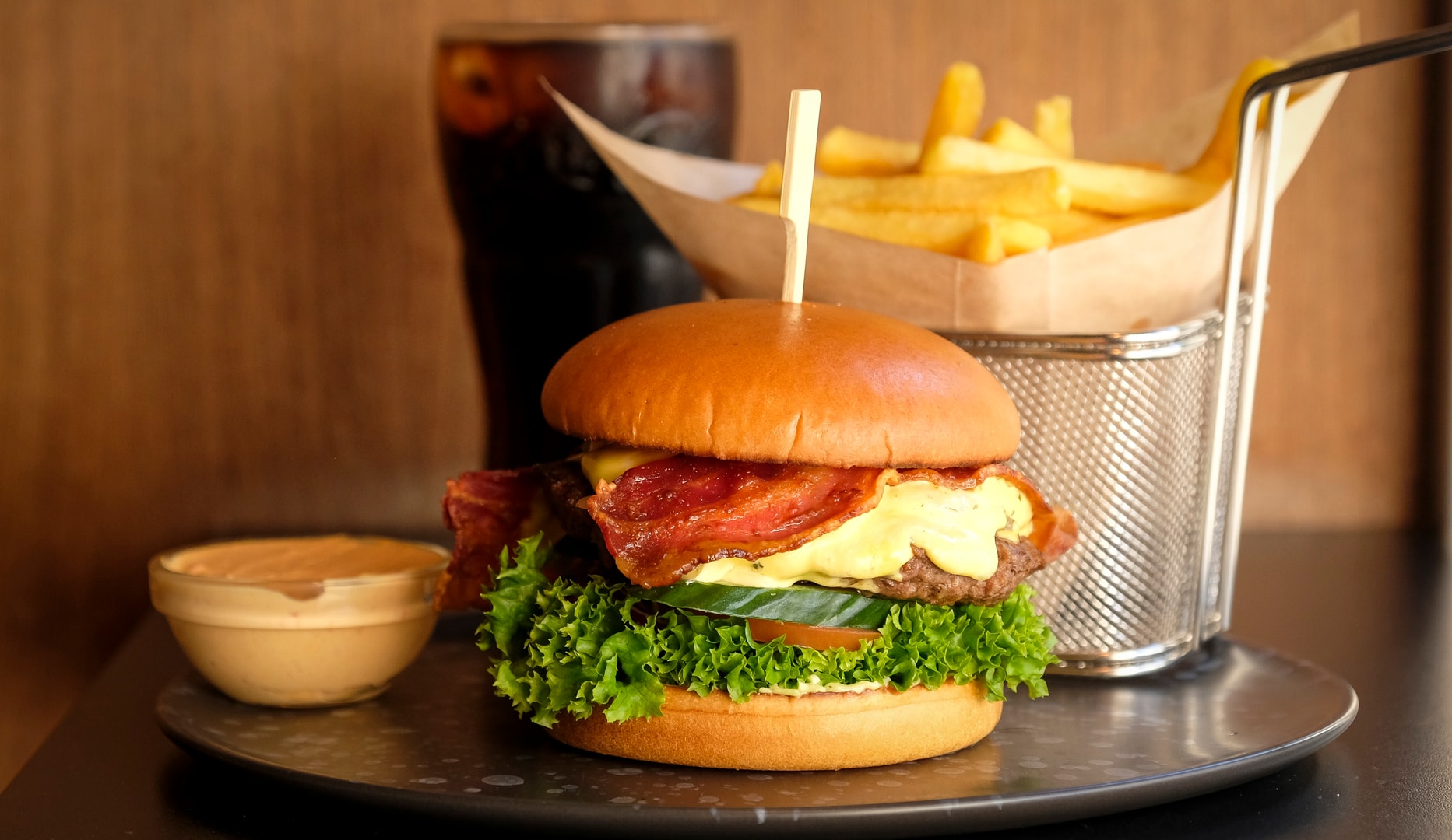 Valgfri Burgercombo hos Bronx Burger