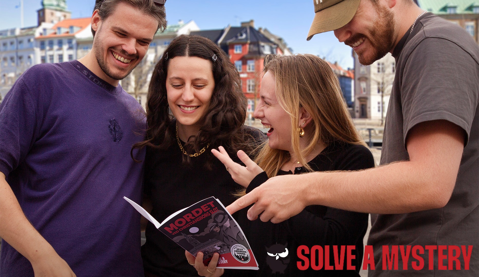 Solve a Mystery for 1-4 pers  - KBH/Aarhus